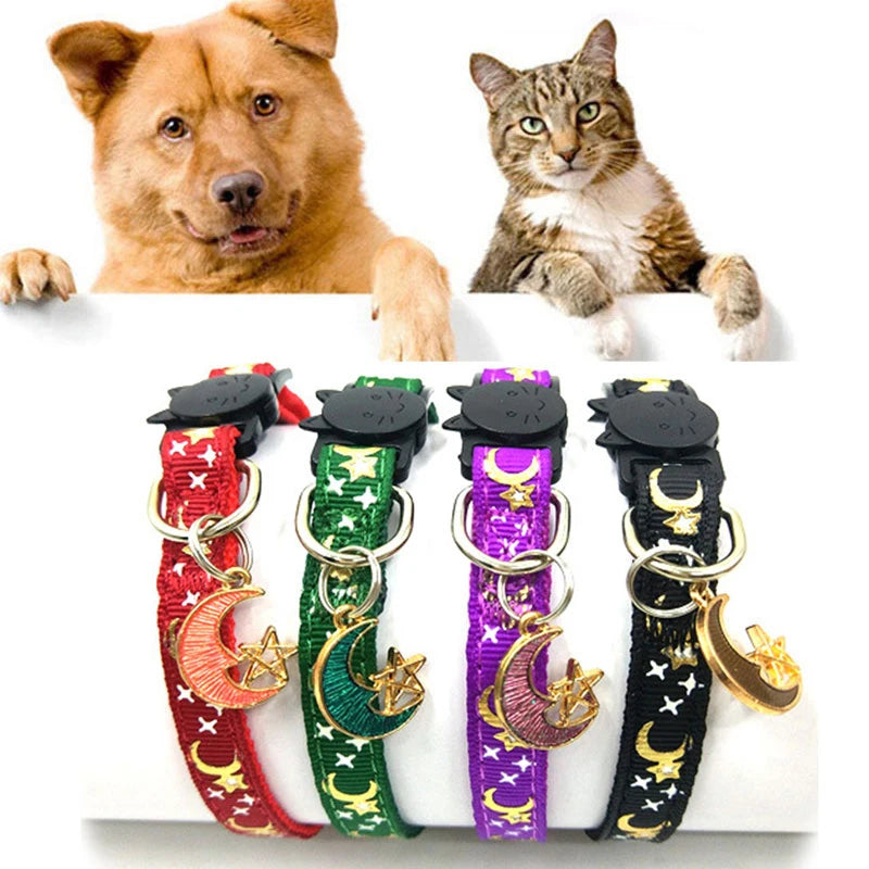 Over the Moon Breakaway Cat Collar