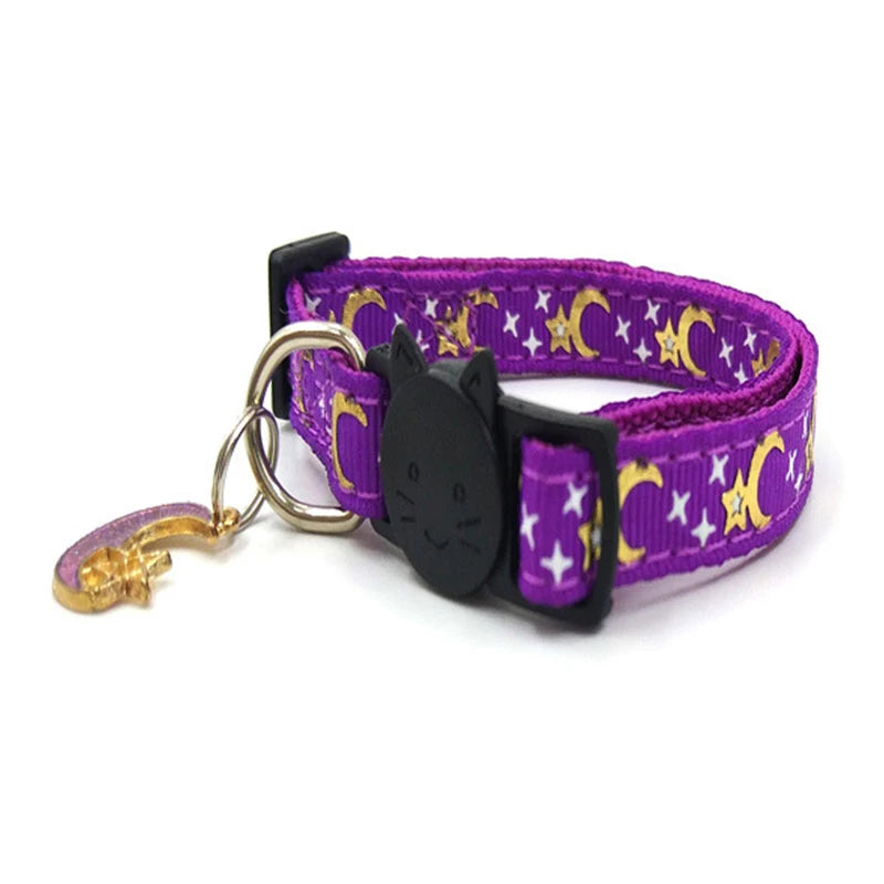 Over the Moon Breakaway Cat Collar