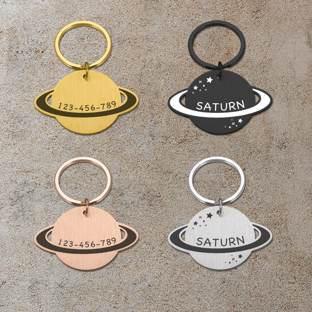 Out of This World Pet ID Tag