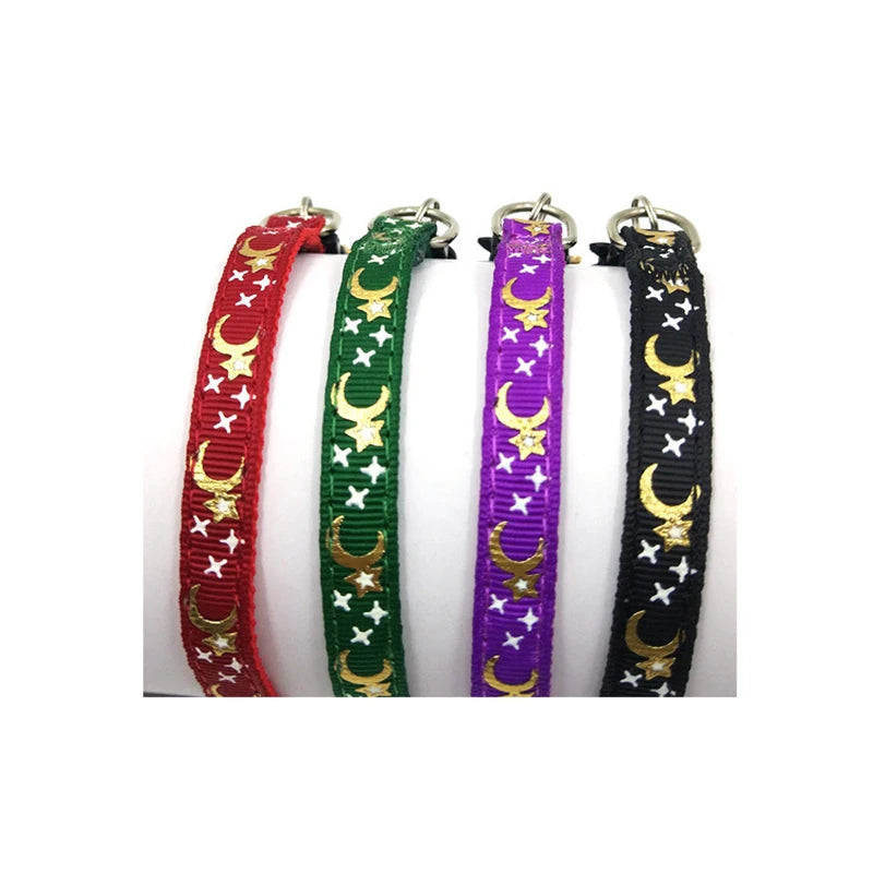 Over the Moon Breakaway Cat Collar