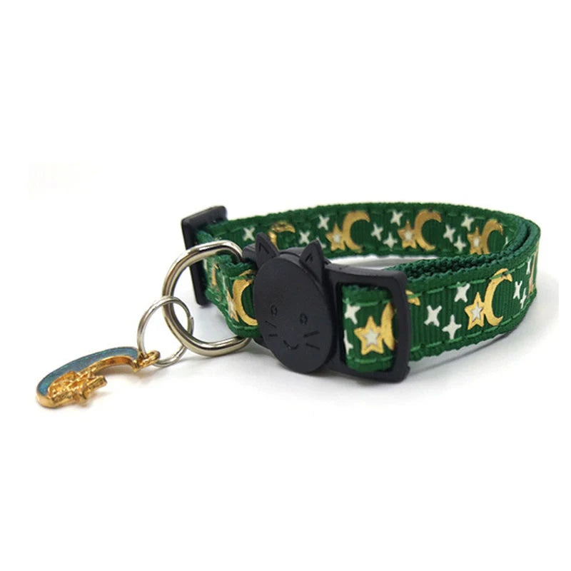 Over the Moon Breakaway Cat Collar