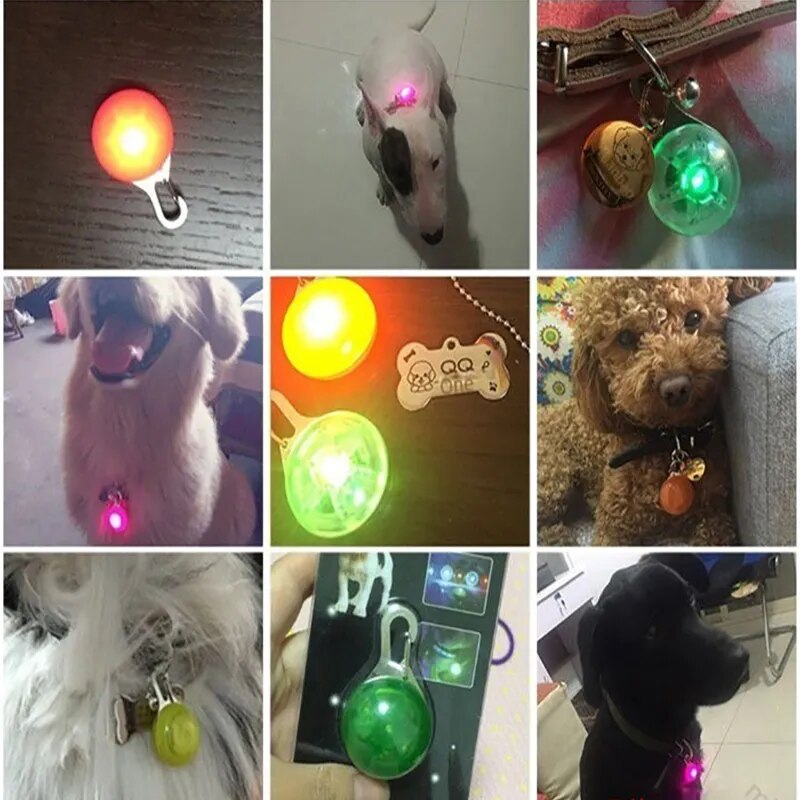 Light Up Luminous Cat Collar Glowing Pendant