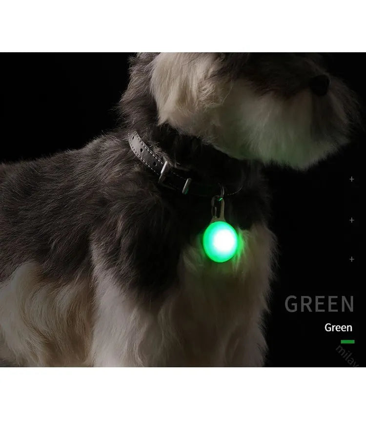 LED Luminous Cat Collar Pendant