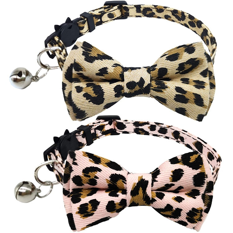 Leopard Print Breakaway Cat Collar