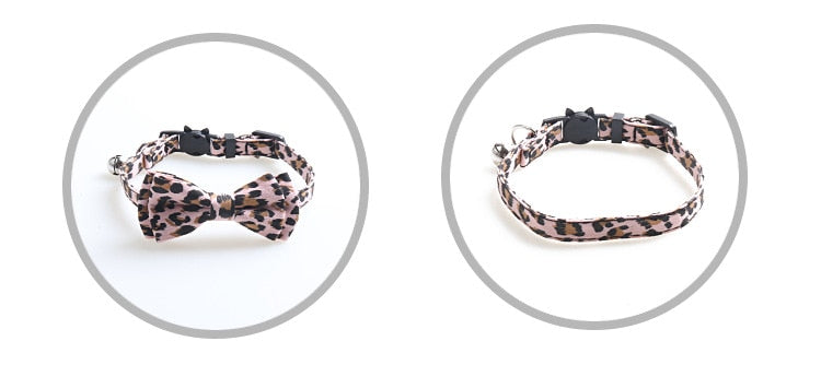 Leopard Print Breakaway Cat Collar