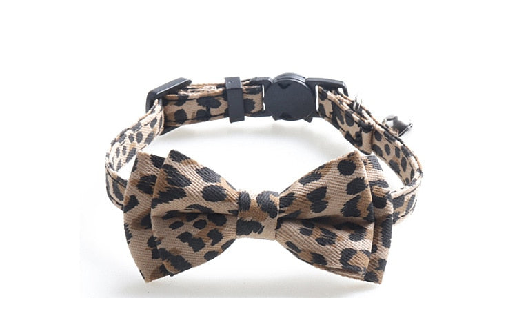 Leopard Print Breakaway Cat Collar