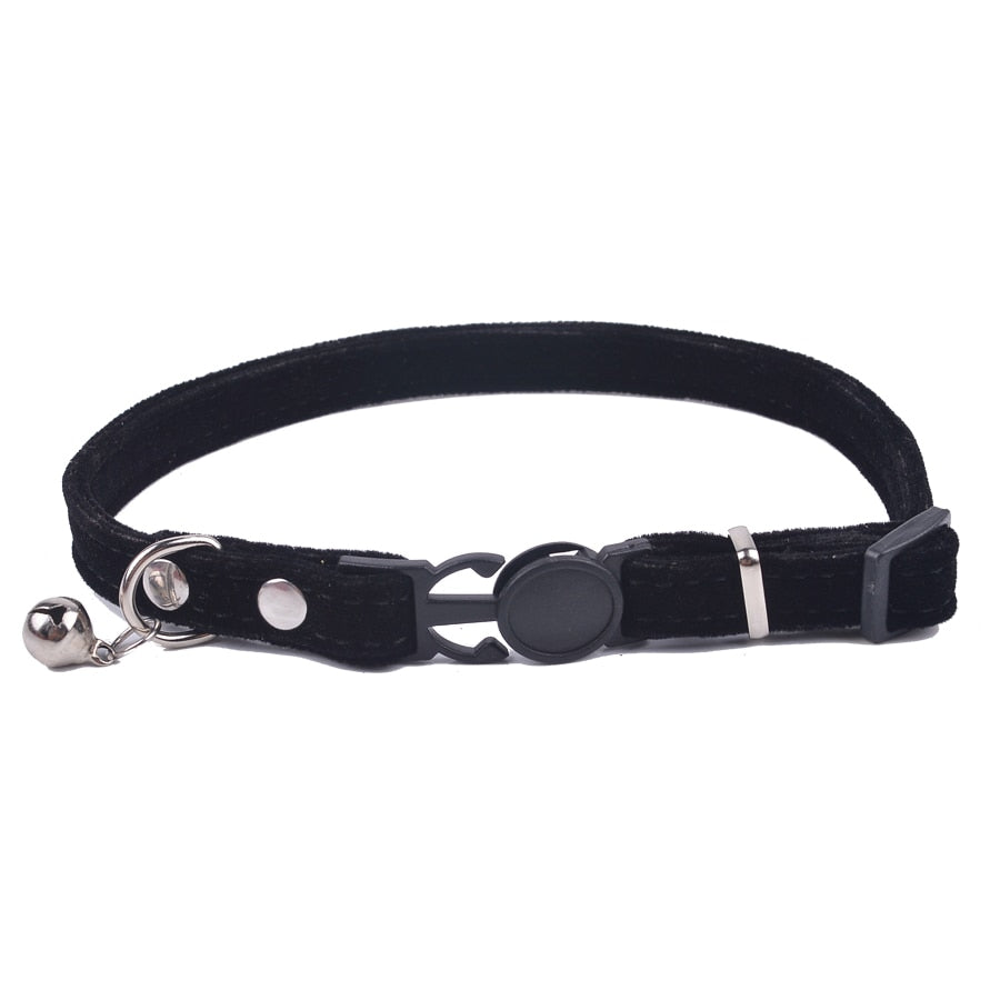 Simple Yet Purfect Suede Breakaway Cat Collar