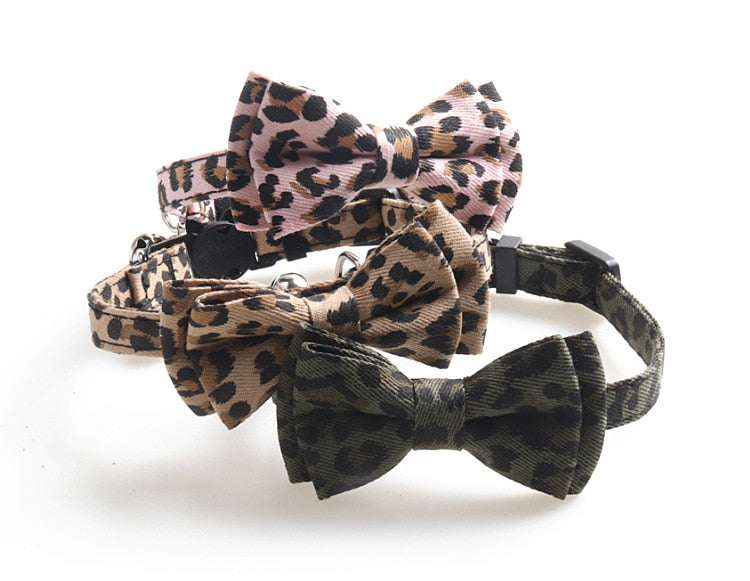 Leopard Print Breakaway Cat Collar