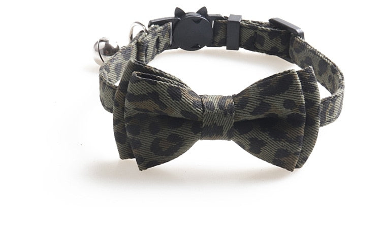 Leopard Print Breakaway Cat Collar