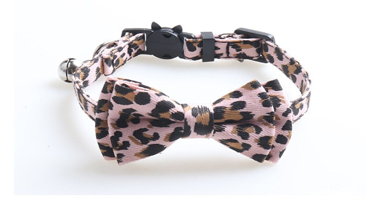 Leopard Print Breakaway Cat Collar