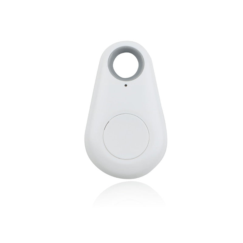 Angelic White Bell Shaped Bluetooth Tracker Pets IOS Android