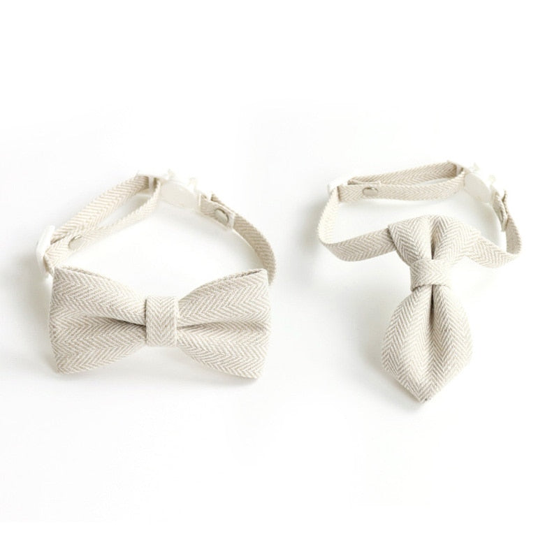 Going Out In Style Bowknot and Tie Breakaway Collar.