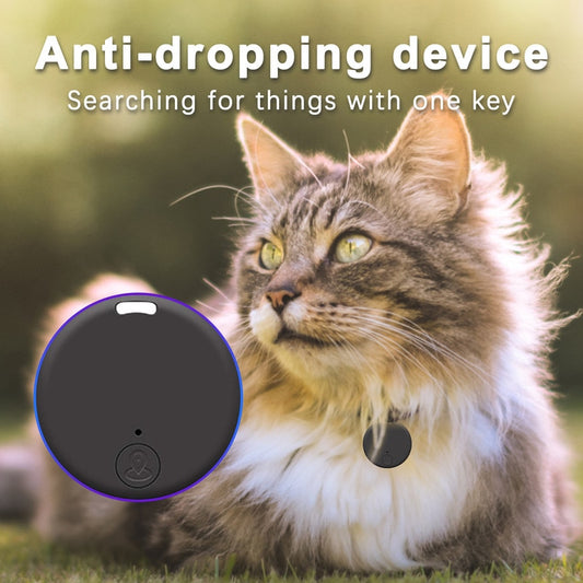 Midnight Black Bluetooth Tracker For Pets IOS Android