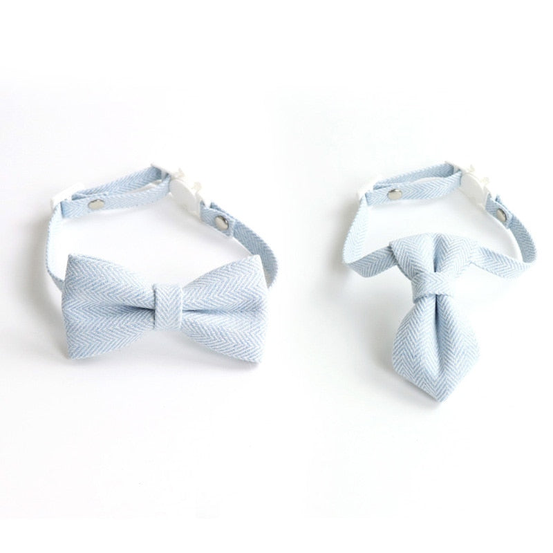 Going Out In Style Bowknot and Tie Breakaway Collar.