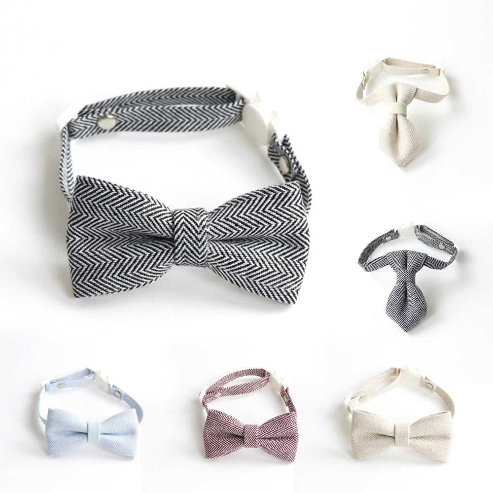 Going Out In Style Bowknot and Tie Breakaway Collar.