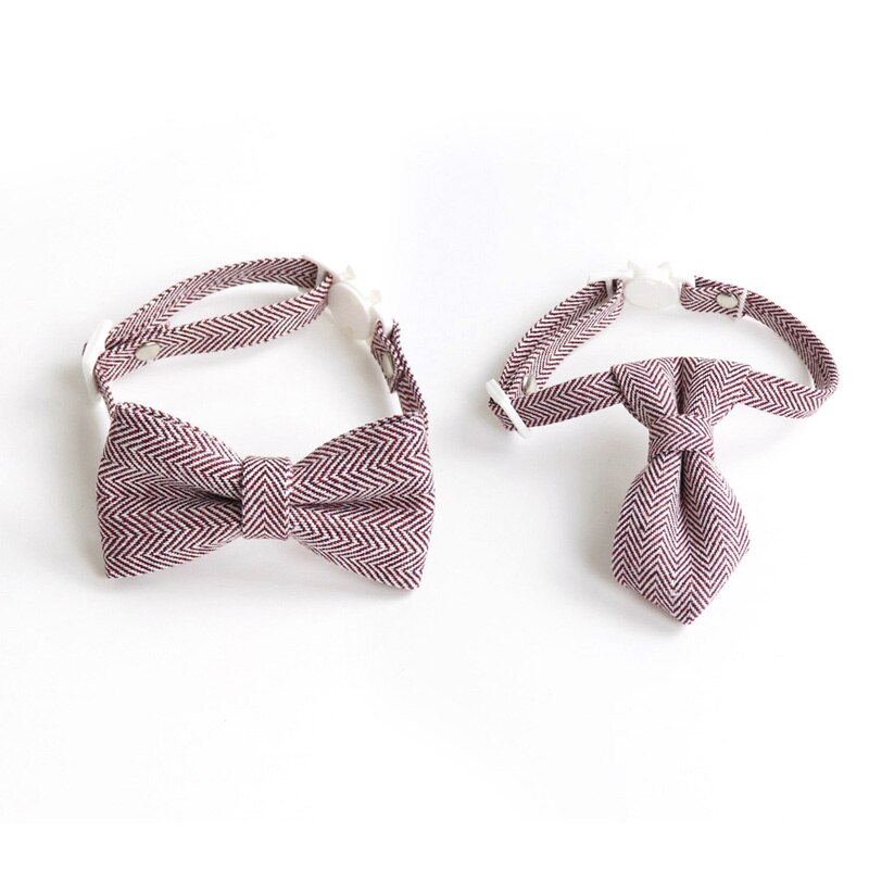 Going Out In Style Bowknot and Tie Breakaway Collar.